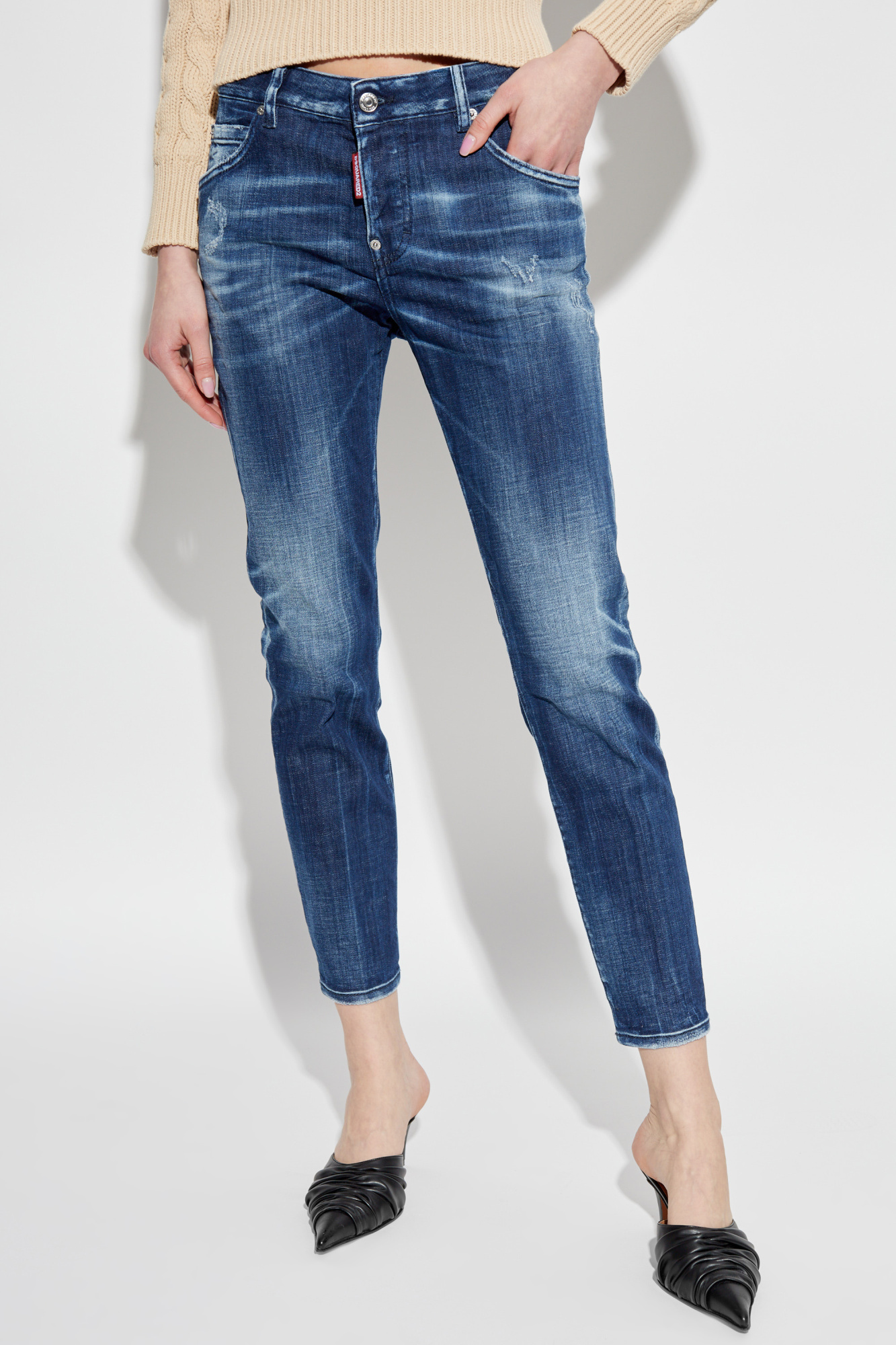DSQUARED2|JEANS (S72LB0843 S30342 470) Navy blue Jeans Cool Girl Dsquared2 - Vitkac AS